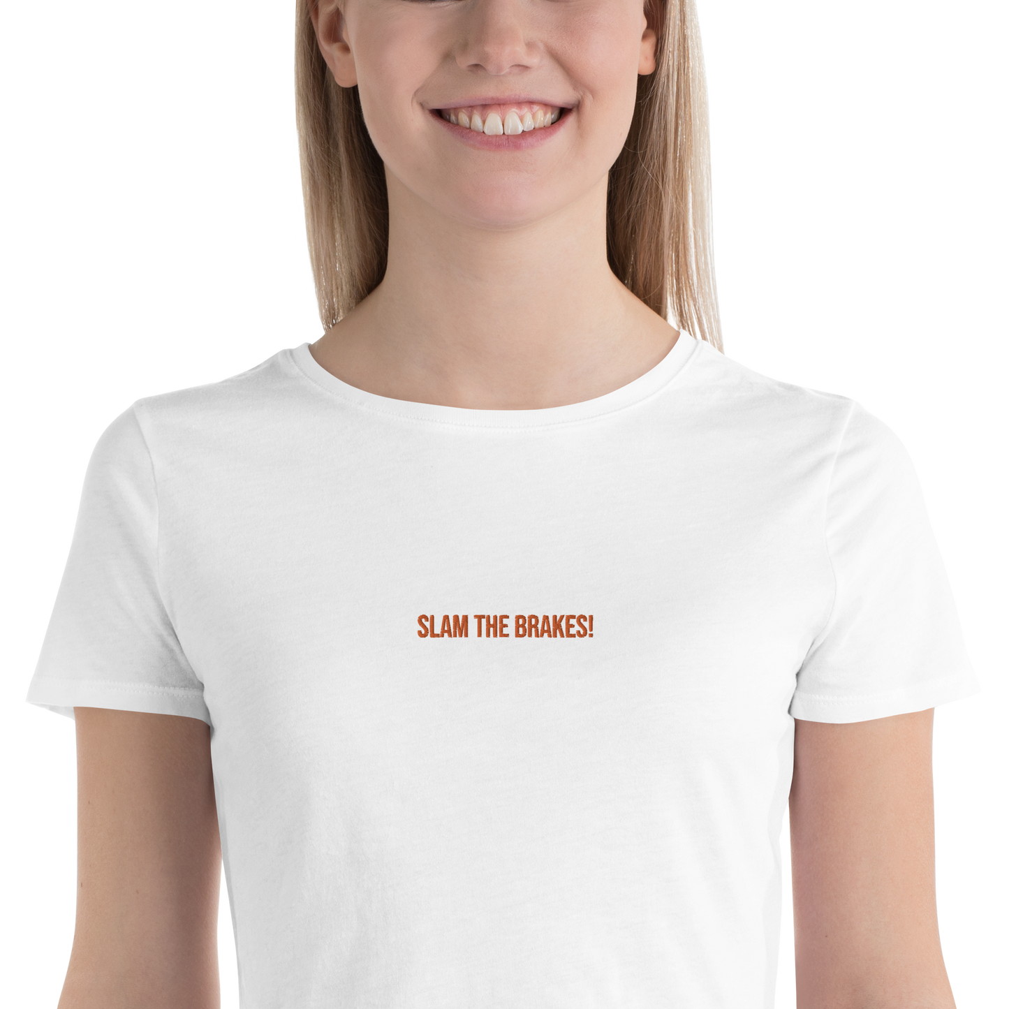 Slam The Brakes Crop Top